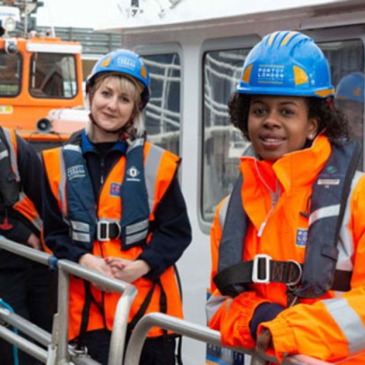 Our Port of London Authority apprentices end 2021 on a high